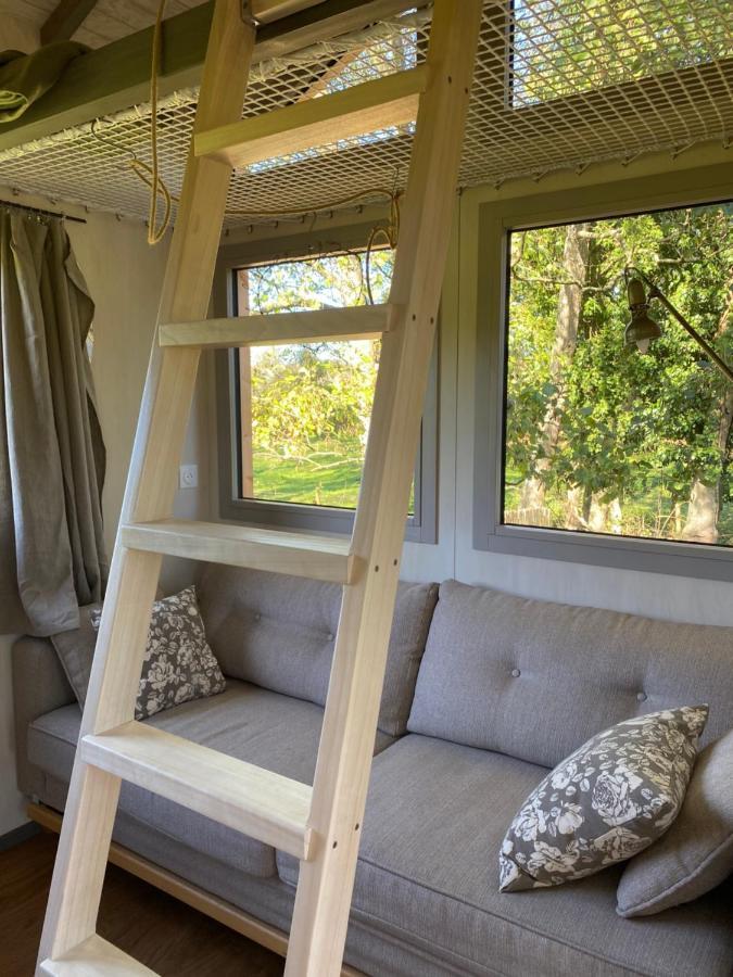 הוילה שולה Jolie Tiny House Sous Les Grands Arbres מראה חיצוני תמונה